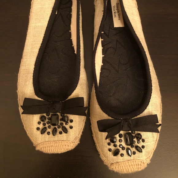 Simply Vera Wang Embellished Espadrilles Flats - Picture 10 of 11